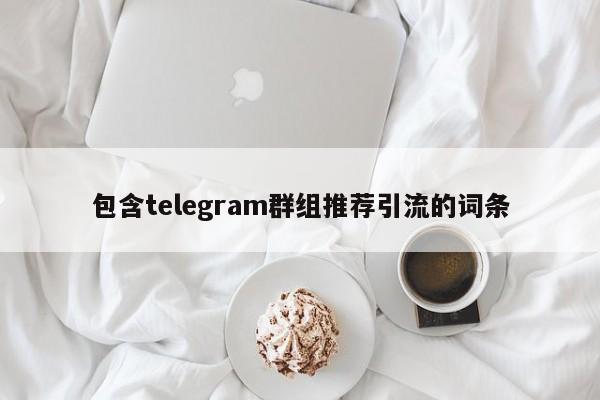 包含telegram群组推荐引流的词条