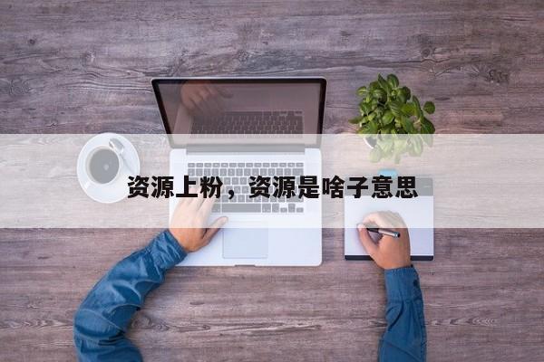 资源上粉，资源是啥子意思