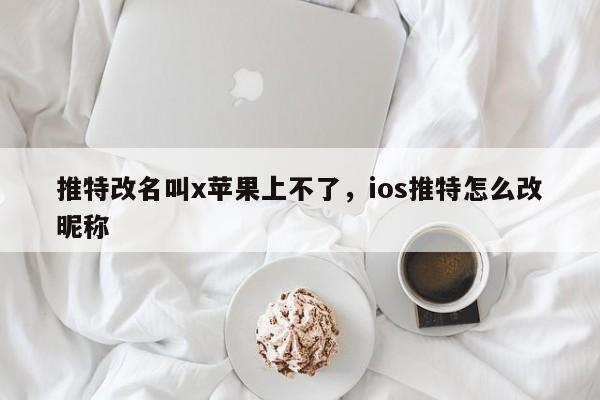 推特改名叫x苹果上不了，ios推特怎么改昵称