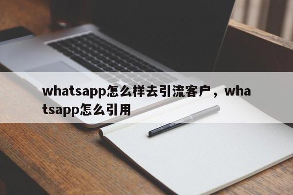 whatsapp怎么样去引流客户，whatsapp怎么引用