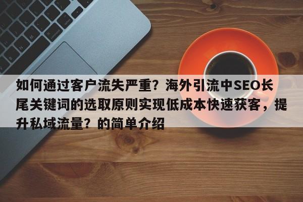如何通过客户流失严重？海外引流中SEO长尾关键词的选取原则实现低成本快速获客，提升私域流量？的简单介绍