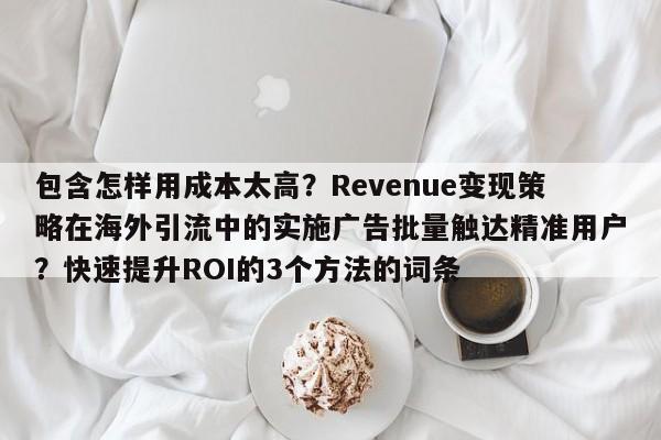 包含怎样用成本太高？Revenue变现策略在海外引流中的实施广告批量触达精准用户？快速提升ROI的3个方法的词条