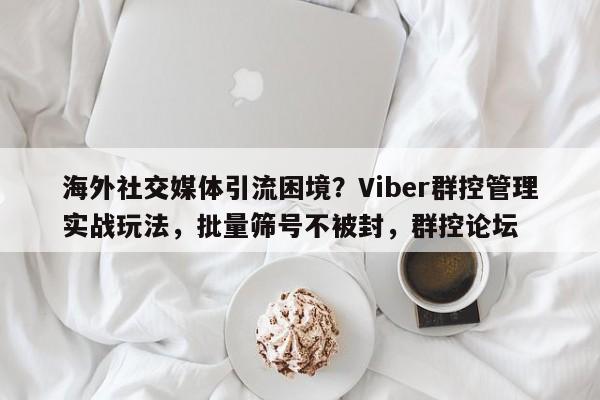 海外社交媒体引流困境？Viber群控管理实战玩法，批量筛号不被封，群控论坛
