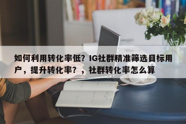 如何利用转化率低？IG社群精准筛选目标用户，提升转化率？，社群转化率怎么算