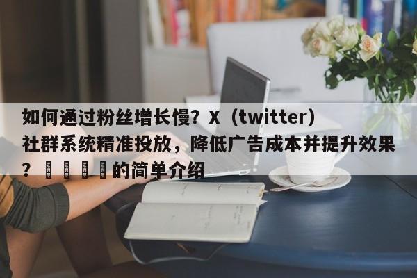 如何通过粉丝增长慢？X（twitter）社群系统精准投放，降低广告成本并提升效果？💡的简单介绍