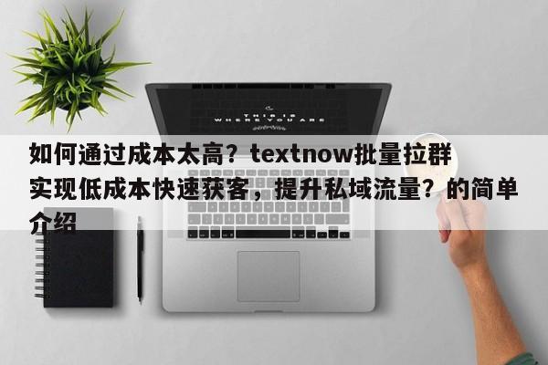 如何通过成本太高？textnow批量拉群实现低成本快速获客，提升私域流量？的简单介绍