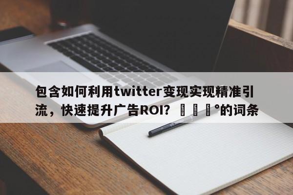 包含如何利用twitter变现实现精准引流，快速提升广告ROI？💰的词条