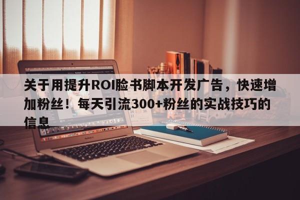 关于用提升ROI脸书脚本开发广告，快速增加粉丝！每天引流300+粉丝的实战技巧的信息