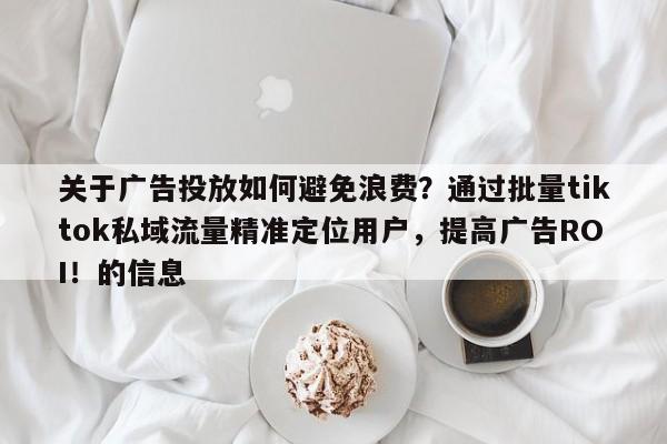 关于广告投放如何避免浪费？通过批量tiktok私域流量精准定位用户，提高广告ROI！的信息