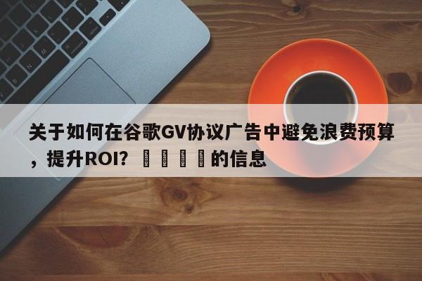 关于如何在谷歌GV协议广告中避免浪费预算，提升ROI？🚀的信息