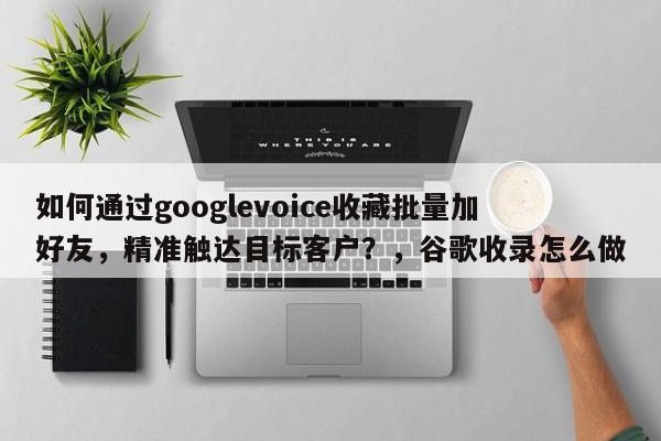 如何通过googlevoice收藏批量加好友，精准触达目标客户？，谷歌收录怎么做