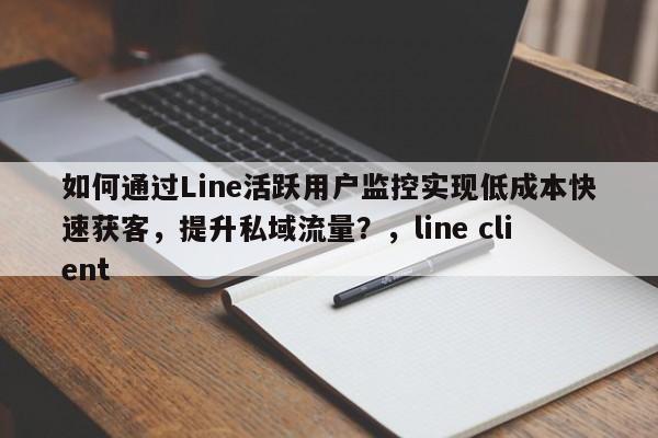 如何通过Line活跃用户监控实现低成本快速获客，提升私域流量？，line client