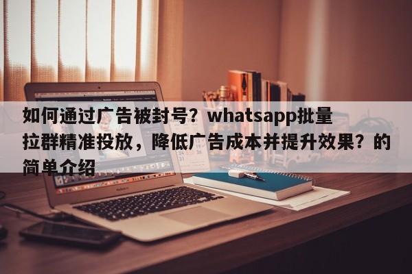 如何通过广告被封号？whatsapp批量拉群精准投放，降低广告成本并提升效果？的简单介绍