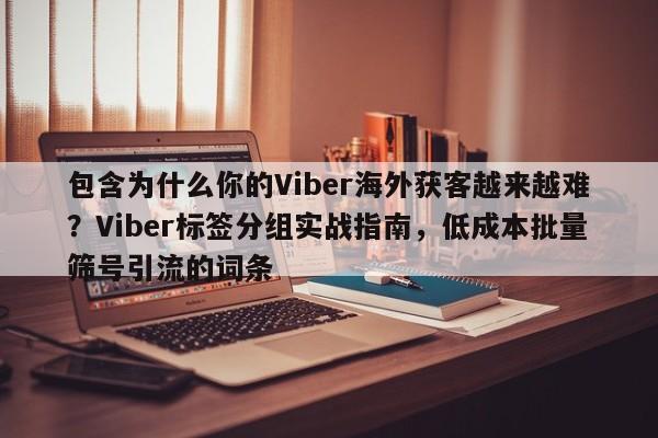 包含为什么你的Viber海外获客越来越难？Viber标签分组实战指南，低成本批量筛号引流的词条