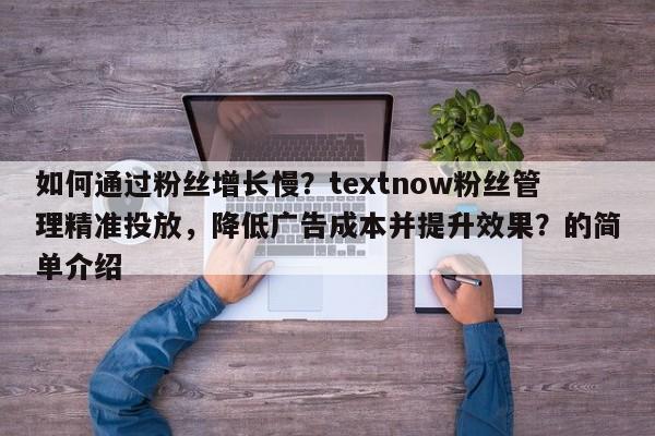 如何通过粉丝增长慢？textnow粉丝管理精准投放，降低广告成本并提升效果？的简单介绍