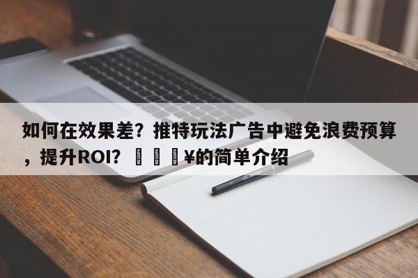 如何在效果差？推特玩法广告中避免浪费预算，提升ROI？🔥的简单介绍