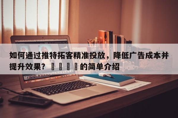 如何通过推特拓客精准投放，降低广告成本并提升效果？🚀的简单介绍