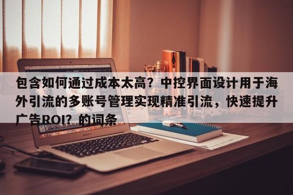 包含如何通过成本太高？中控界面设计用于海外引流的多账号管理实现精准引流，快速提升广告ROI？的词条