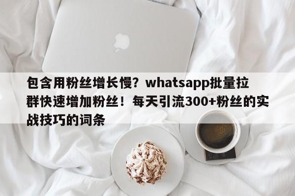 包含用粉丝增长慢？whatsapp批量拉群快速增加粉丝！每天引流300+粉丝的实战技巧的词条