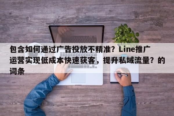 包含如何通过广告投放不精准？Line推广运营实现低成本快速获客，提升私域流量？的词条