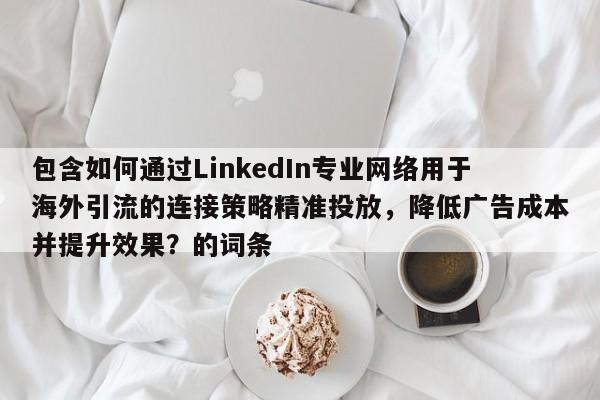 包含如何通过LinkedIn专业网络用于海外引流的连接策略精准投放，降低广告成本并提升效果？的词条