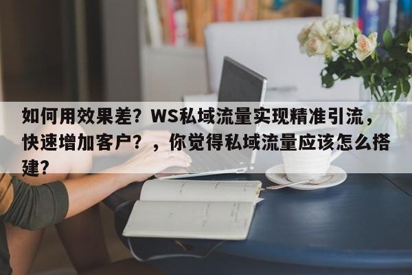 如何用效果差？WS私域流量实现精准引流，快速增加客户？，你觉得私域流量应该怎么搭建?