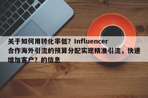 关于如何用转化率低？Influencer合作海外引流的预算分配实现精准引流，快速增加客户？的信息