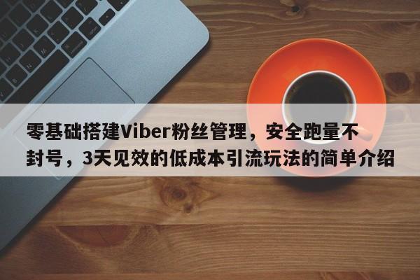 零基础搭建Viber粉丝管理，安全跑量不封号，3天见效的低成本引流玩法的简单介绍