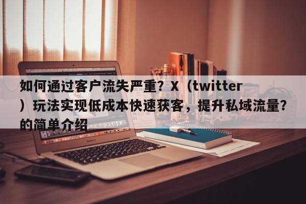 如何通过客户流失严重？X（twitter）玩法实现低成本快速获客，提升私域流量？的简单介绍