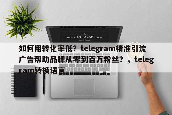 如何用转化率低？telegram精准引流广告帮助品牌从零到百万粉丝？，telegram转换语言