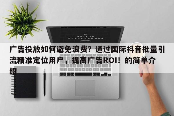 广告投放如何避免浪费？通过国际抖音批量引流精准定位用户，提高广告ROI！的简单介绍