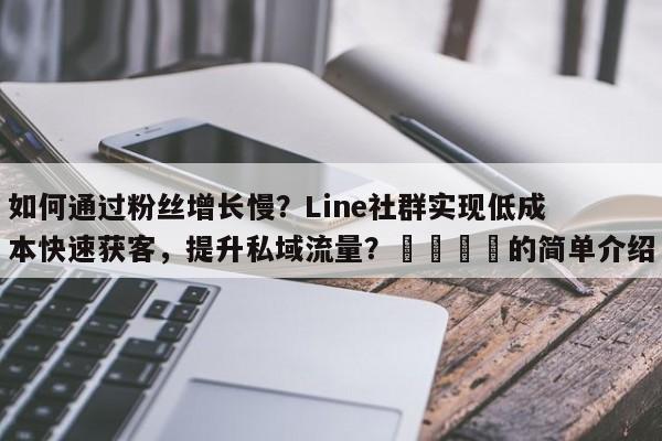 如何通过粉丝增长慢？Line社群实现低成本快速获客，提升私域流量？📣的简单介绍
