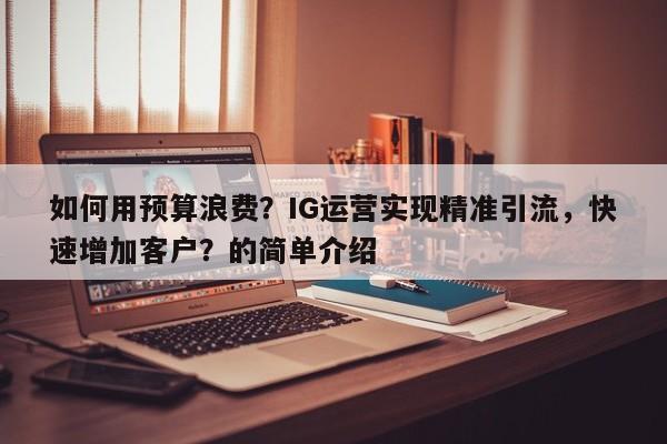 如何用预算浪费？IG运营实现精准引流，快速增加客户？的简单介绍