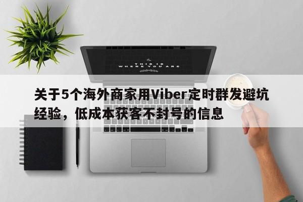 关于5个海外商家用Viber定时群发避坑经验，低成本获客不封号的信息