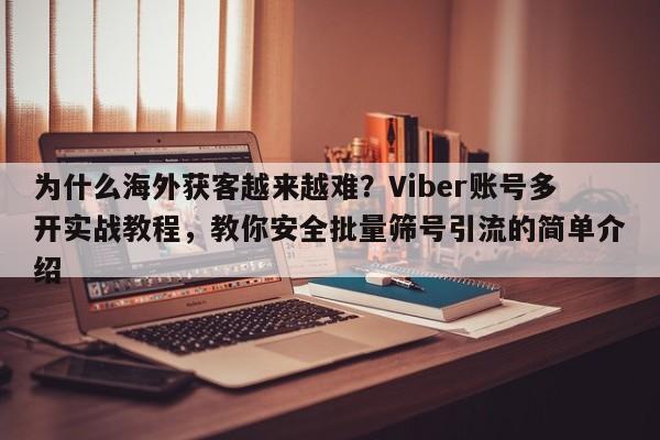 为什么海外获客越来越难？Viber账号多开实战教程，教你安全批量筛号引流的简单介绍