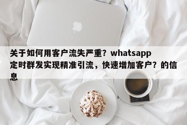 关于如何用客户流失严重?whatsapp定时群发实现精准引流,快速增加客户?的信息