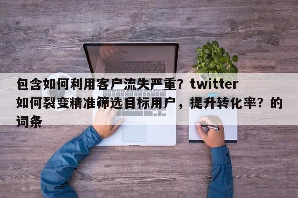 包含如何利用客户流失严重？twitter如何裂变精准筛选目标用户，提升转化率？的词条