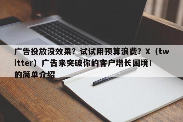 广告投放没效果?试试用预算浪费?X(twitter)广告来突破你的客户增长困境!的简单介绍