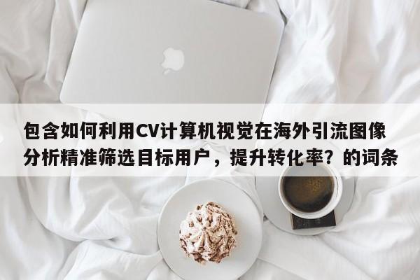 包含如何利用CV计算机视觉在海外引流图像分析精准筛选目标用户，提升转化率？的词条