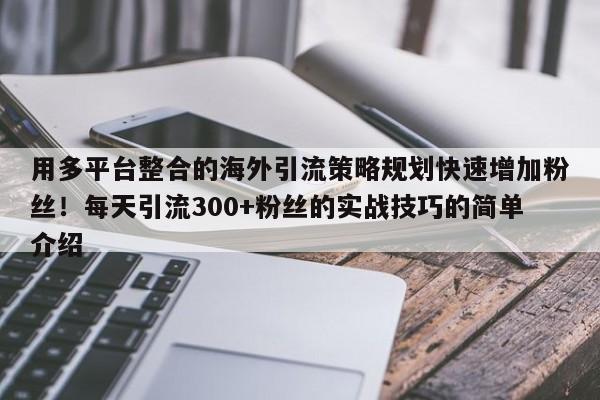 用多平台整合的海外引流策略规划快速增加粉丝!每天引流300+粉丝的实战技巧的简单介绍
