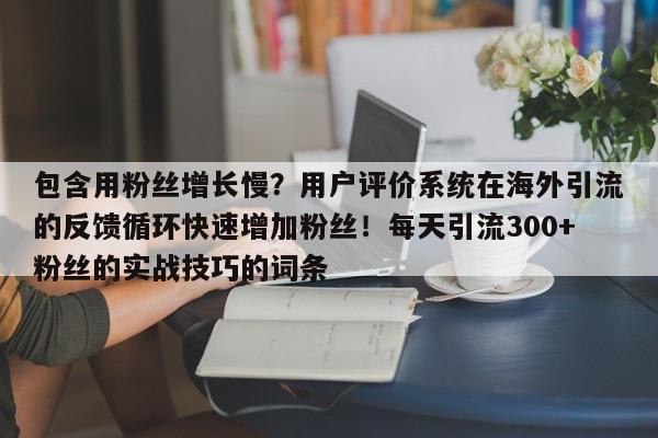 包含用粉丝增长慢?用户评价系统在海外引流的反馈循环快速增加粉丝!每天引流300+粉丝的实战技巧的词条
