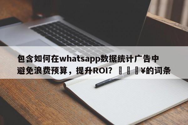包含如何在whatsapp数据统计广告中避免浪费预算，提升ROI？💥的词条