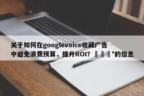 关于如何在googlevoice收藏广告中避免浪费预算，提升ROI？💰的信息