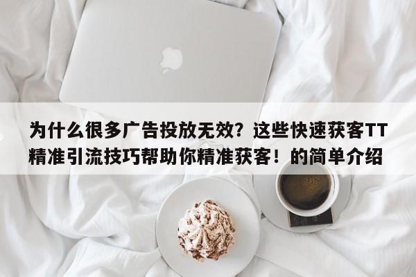 为什么很多广告投放无效?这些快速获客TT精准引流技巧帮助你精准获客!的简单介绍