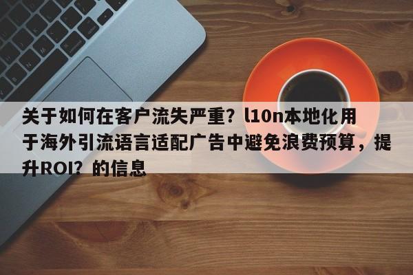 关于如何在客户流失严重？l10n本地化用于海外引流语言适配广告中避免浪费预算，提升ROI？的信息