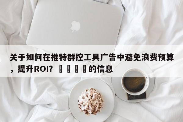 关于如何在推特群控工具广告中避免浪费预算，提升ROI？🚀的信息