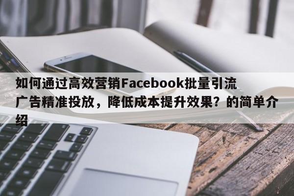 如何通过高效营销Facebook批量引流广告精准投放，降低成本提升效果？的简单介绍