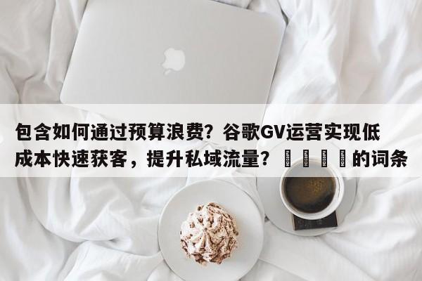 包含如何通过预算浪费？谷歌GV运营实现低成本快速获客，提升私域流量？💡的词条