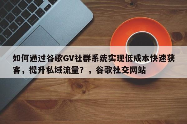 如何通过谷歌GV社群系统实现低成本快速获客，提升私域流量？，谷歌社交网站