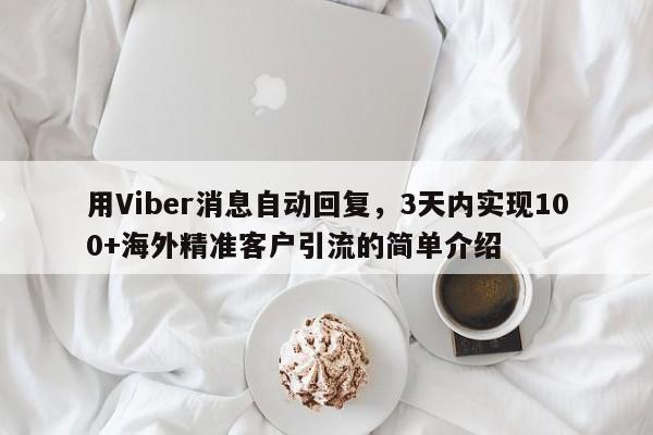 用Viber消息自动回复，3天内实现100+海外精准客户引流的简单介绍